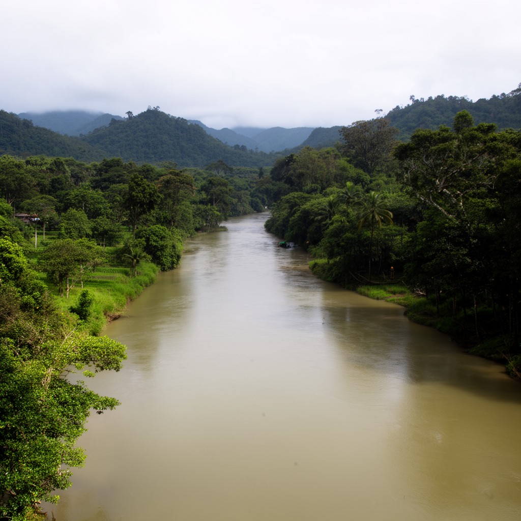AI-generated illustration of Cagayan River