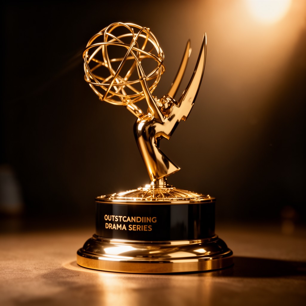 AI-generated illustration of Primetime Emmy Award for Outstanding Drama Series