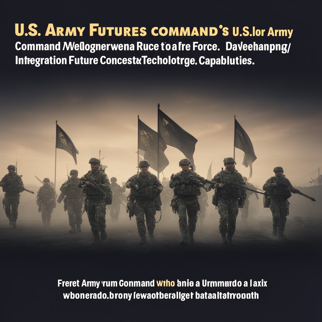 AI-generated illustration of U.S. Army Futures Command