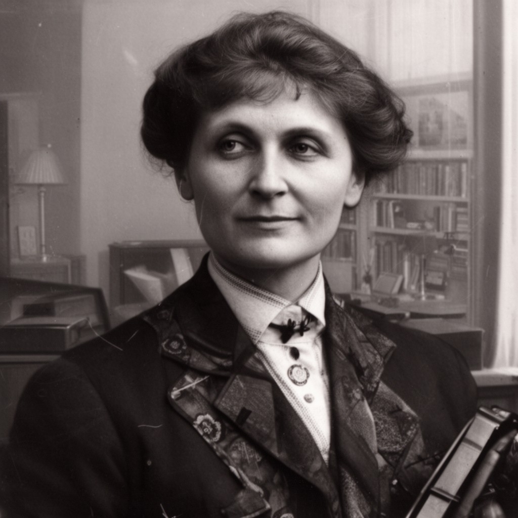AI-generated illustration of Aletta Jacobs