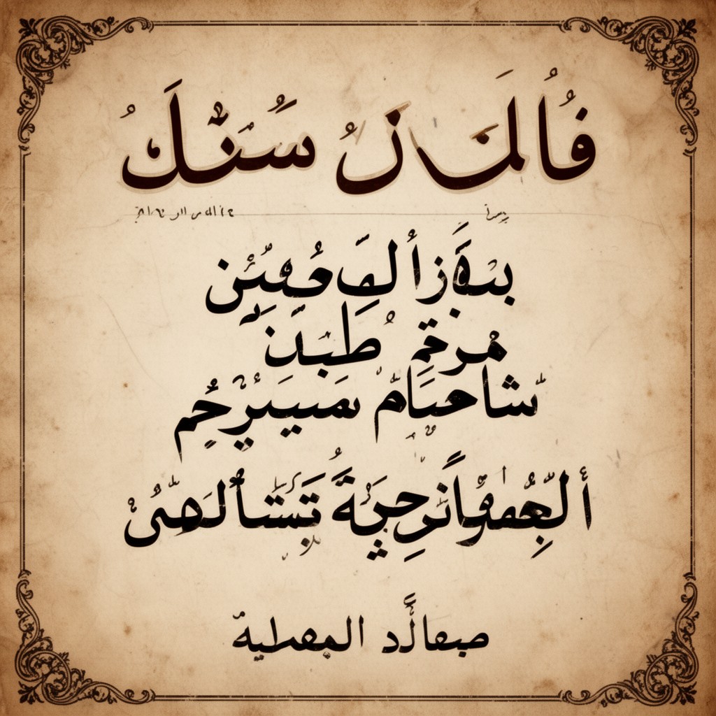 AI-generated illustration of Sa'idi Arabic