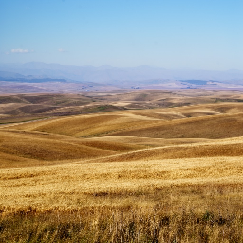 AI-generated illustration of Palouse region