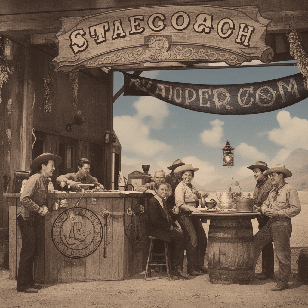 AI-generated illustration of Stagecoach
