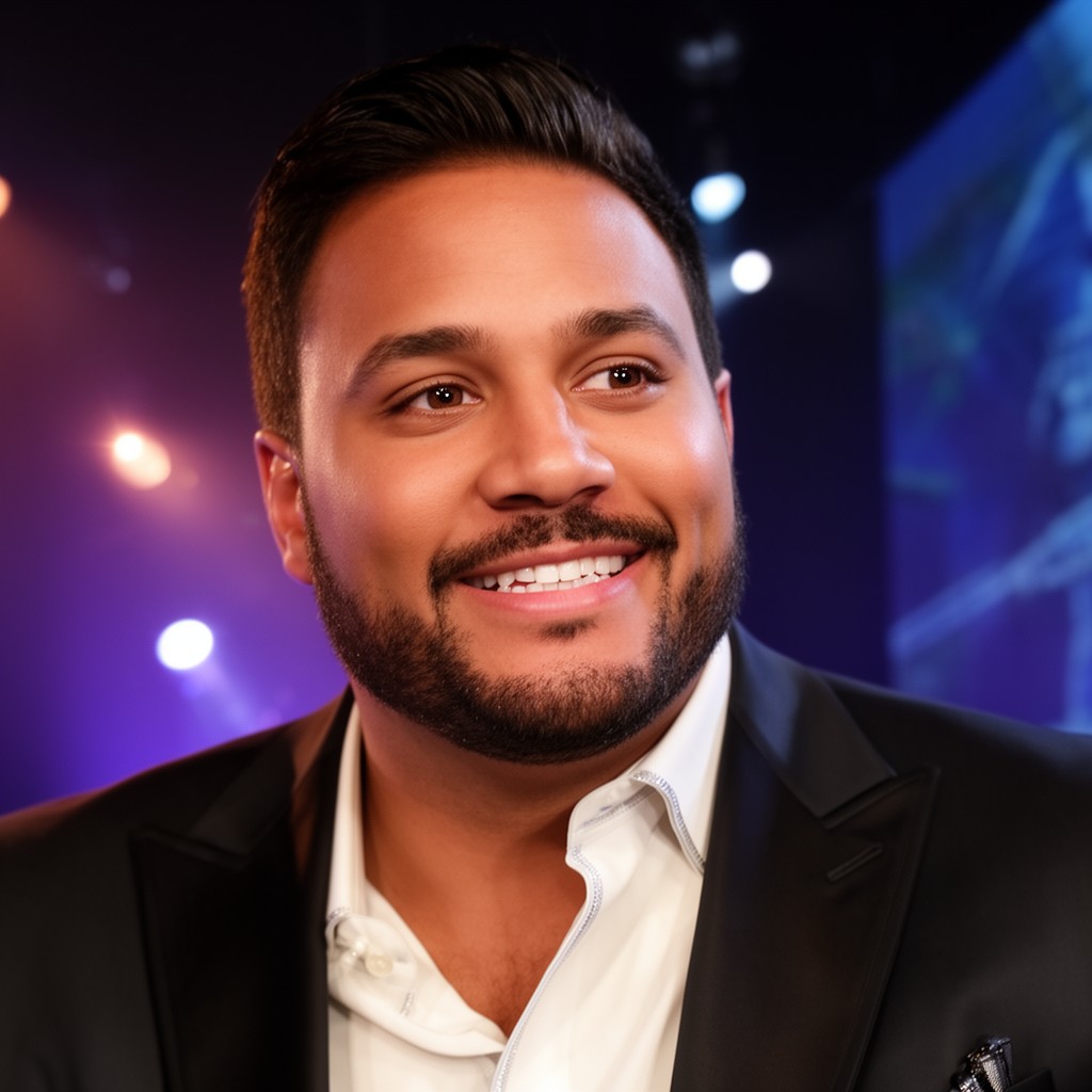 AI-generated illustration of Ruben Studdard