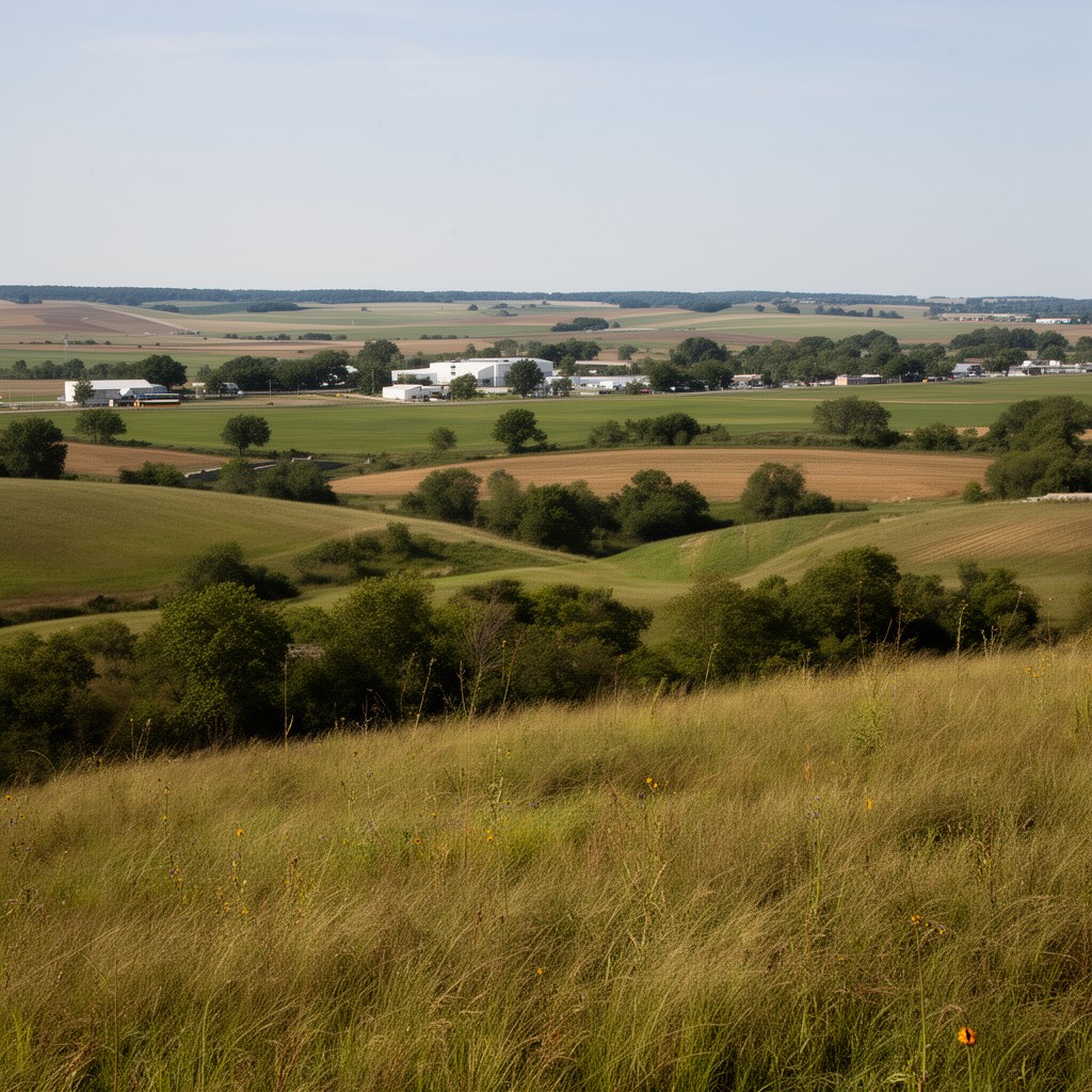 AI-generated illustration of Howard County, Iowa