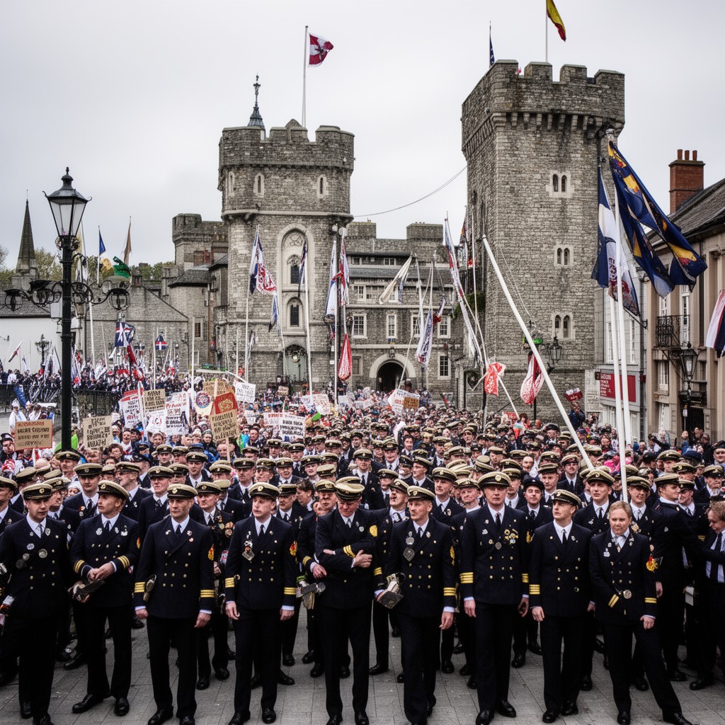 AI-generated illustration of Apprentice Boys of Derry