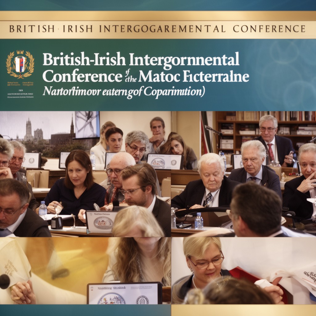 AI-generated illustration of British-Irish Intergovernmental Conference