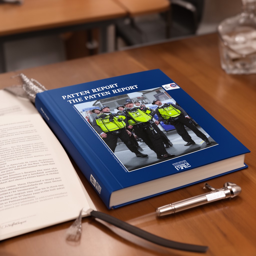 AI-generated illustration of Patten Report