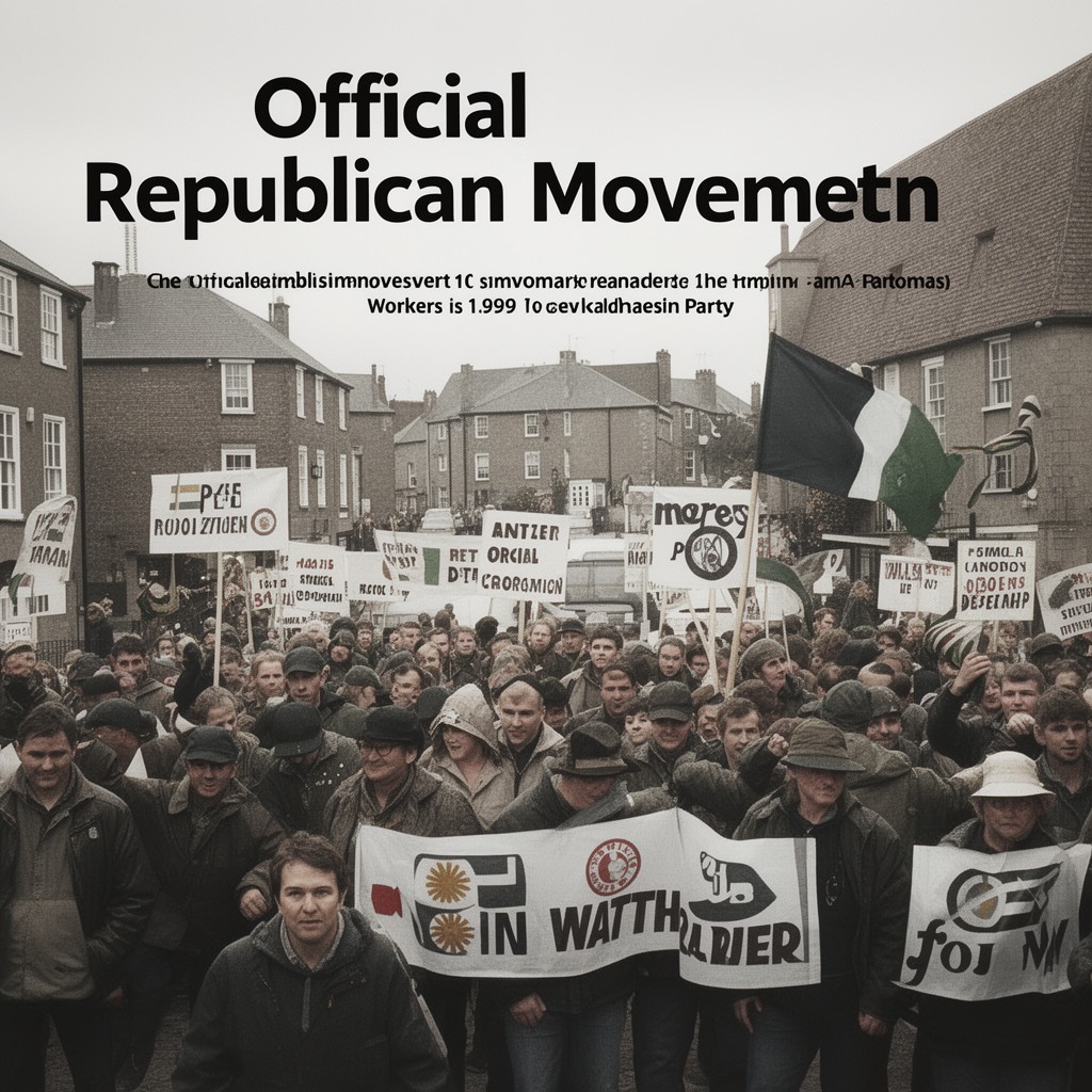 AI-generated illustration of Official republican movement