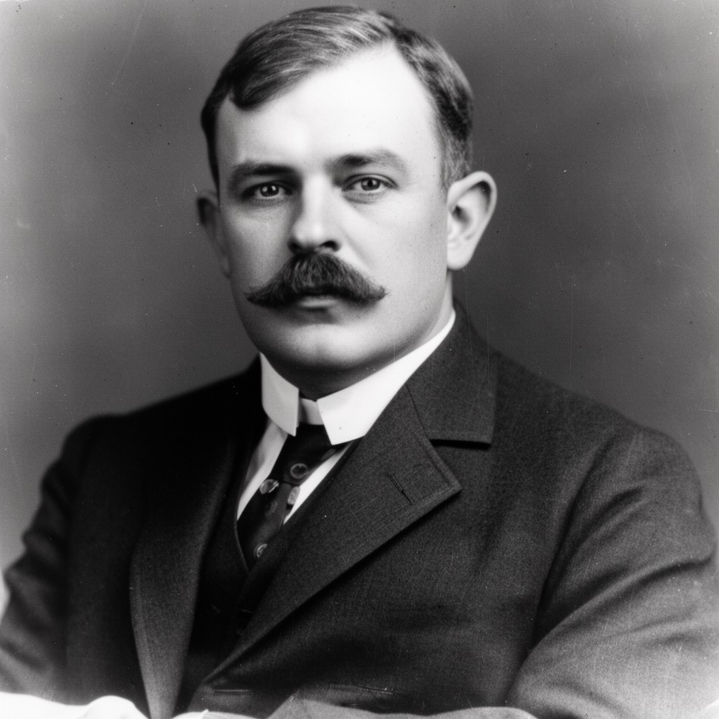 AI-generated illustration of Arthur Griffith