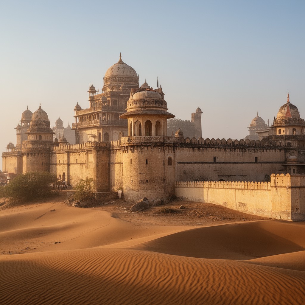 AI-generated illustration of Rajasthan