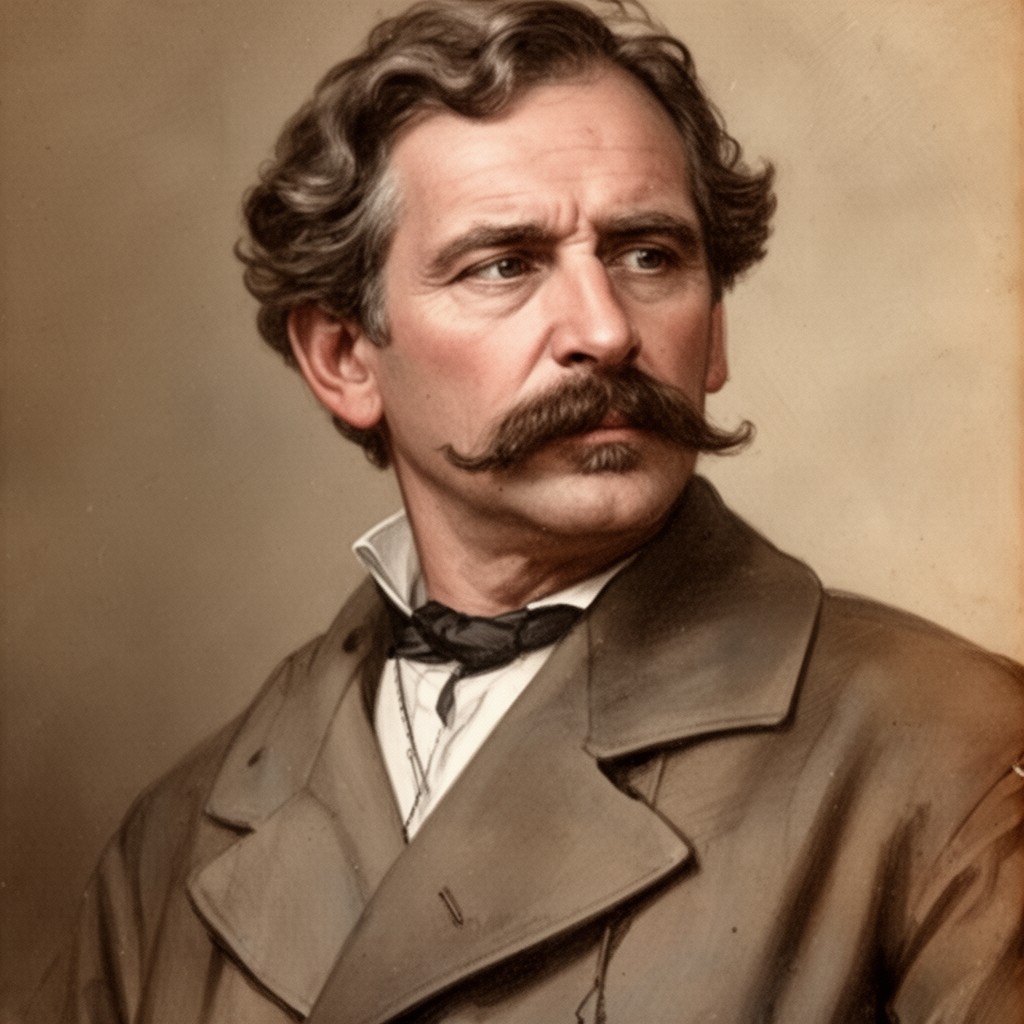 AI-generated illustration of Hendrik Schoeman