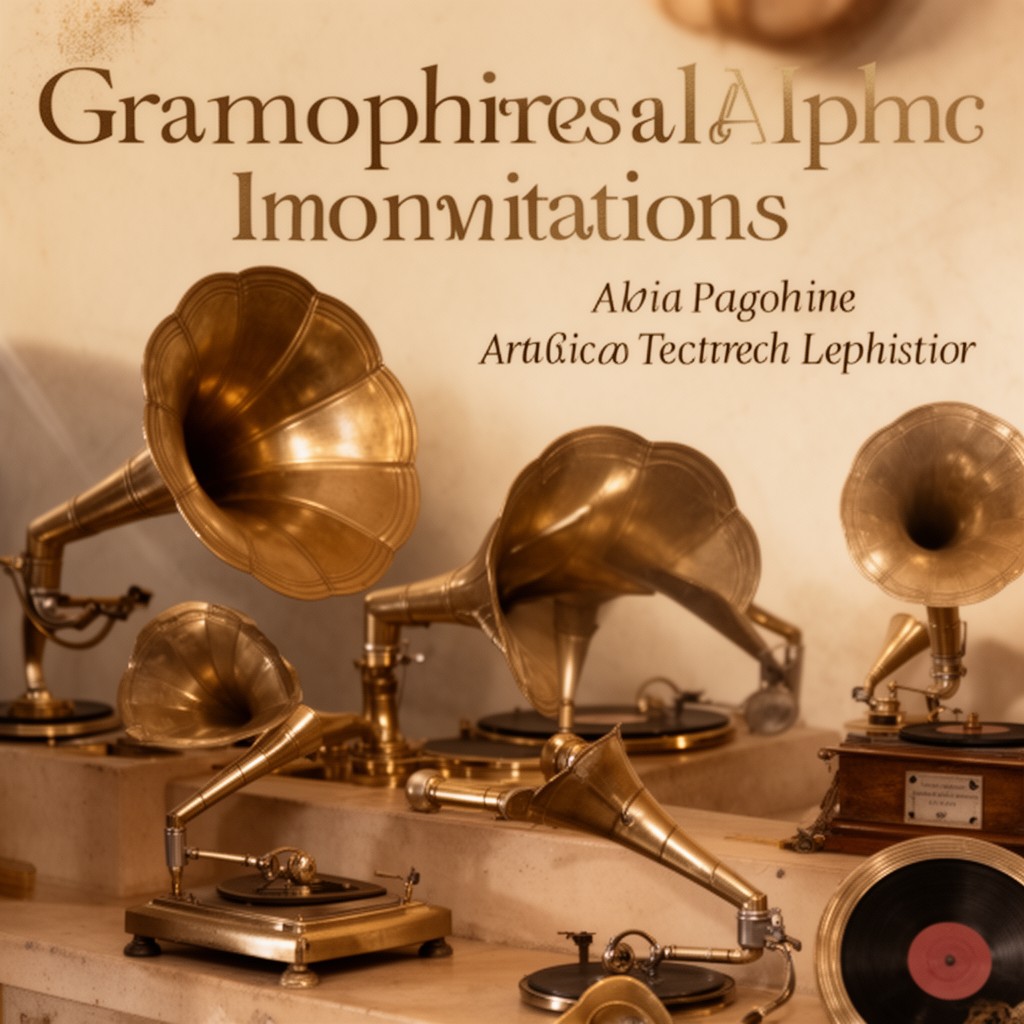 AI-generated illustration of Gramophone Award nominations