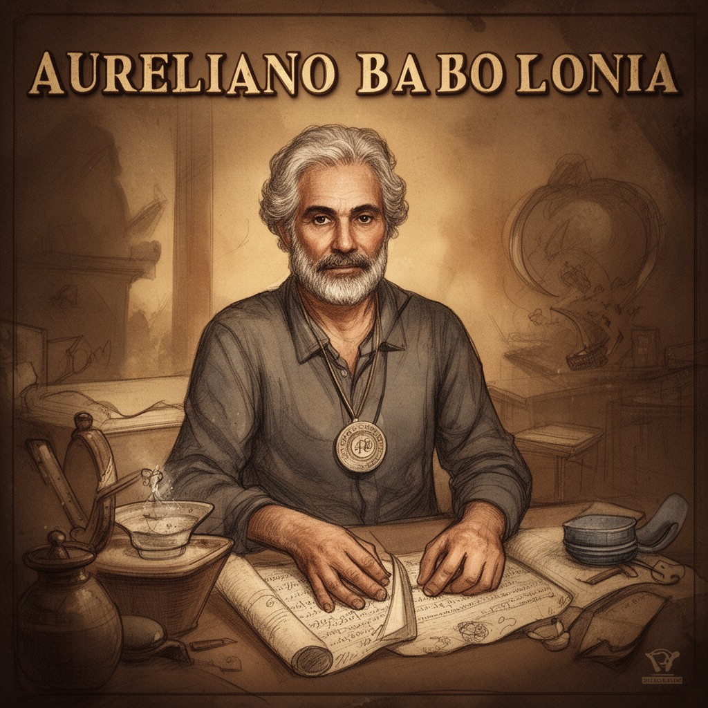 AI-generated illustration of Aureliano Babilonia