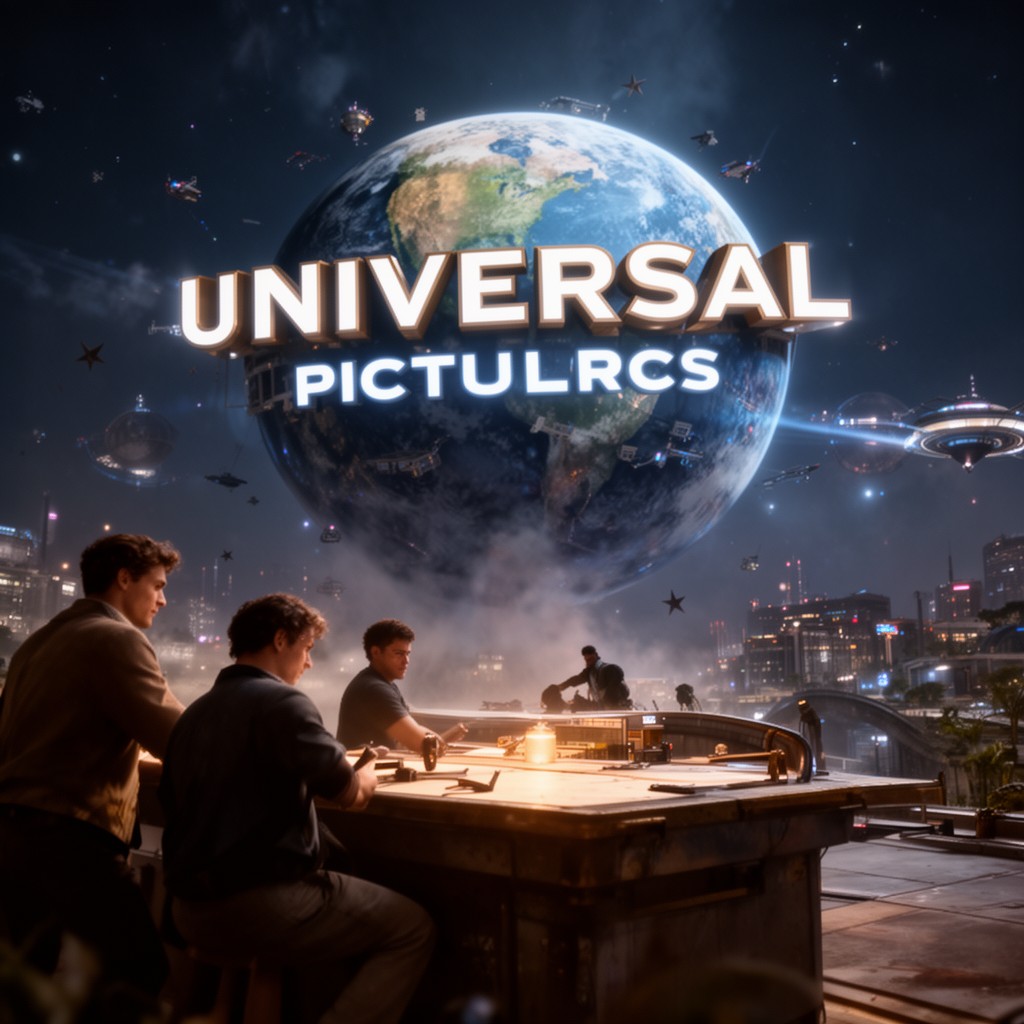 AI-generated illustration of Universal Pictures