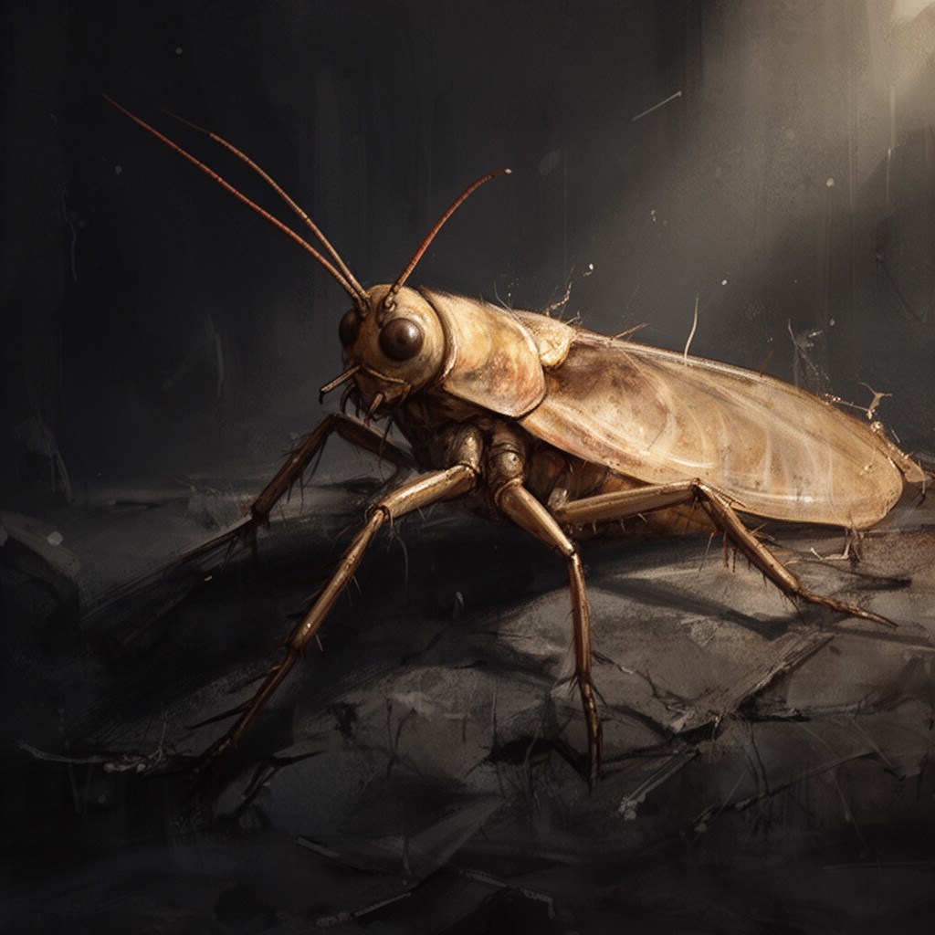AI-generated illustration of The Metamorphosis