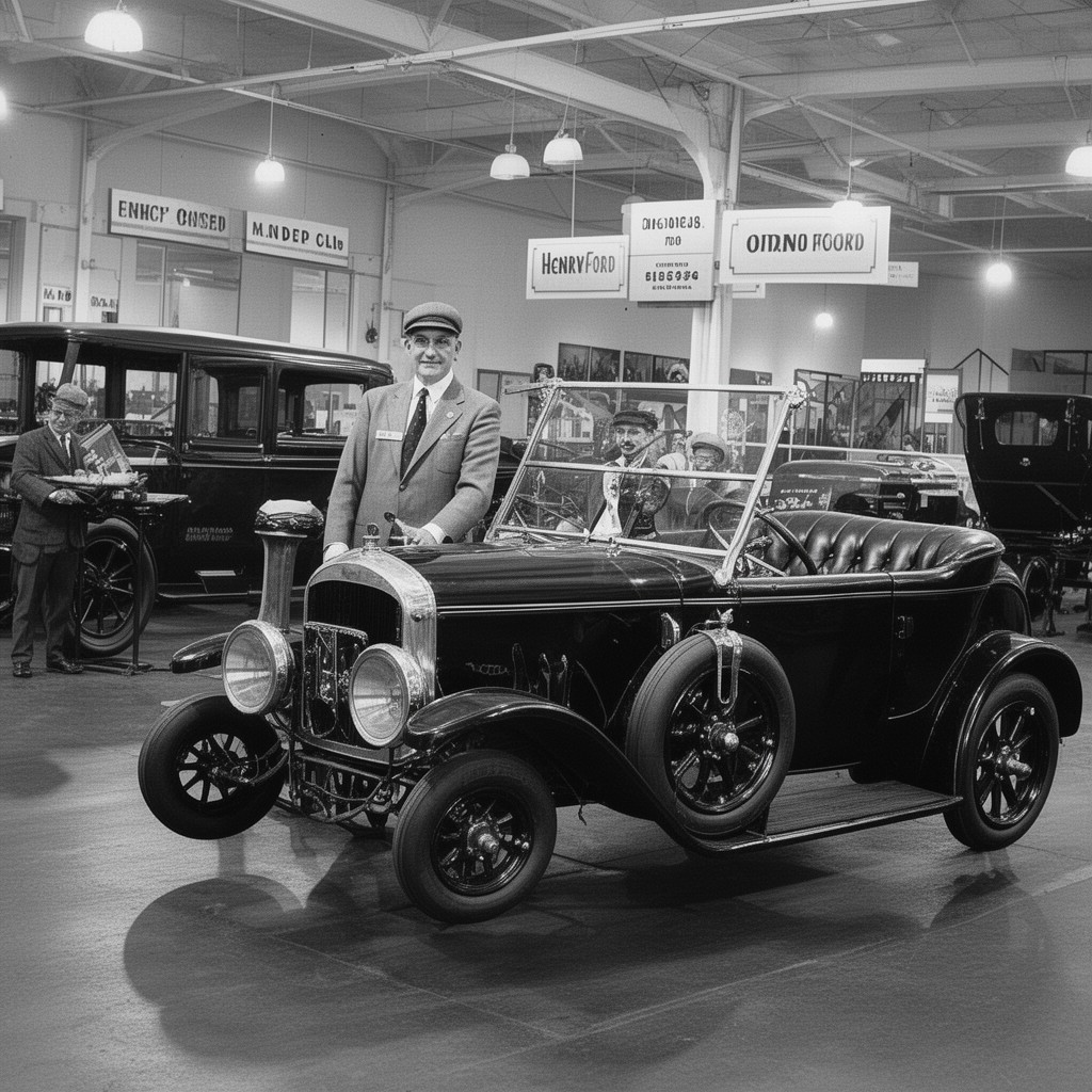 AI-generated illustration of Henry Ford