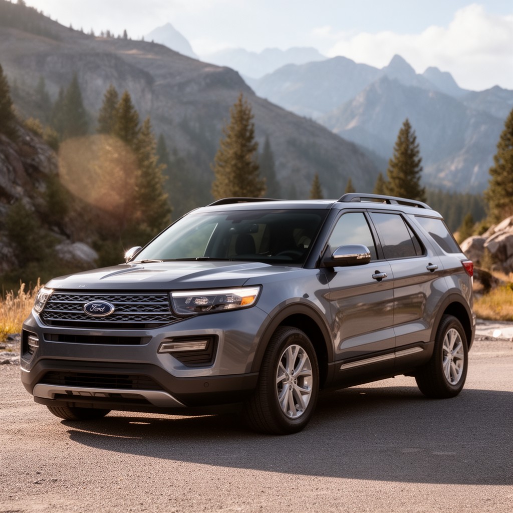 AI-generated illustration of Ford Explorer