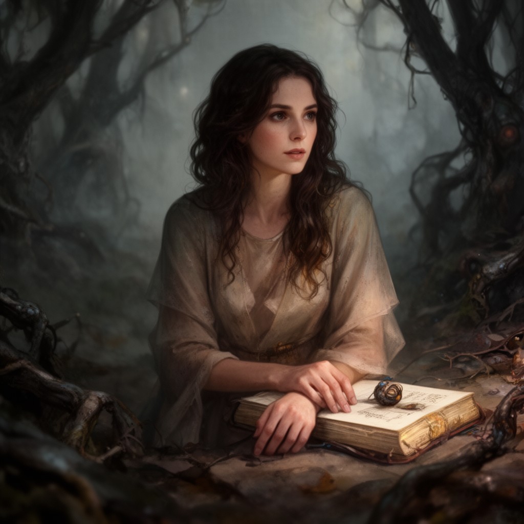 AI-generated illustration of Christine