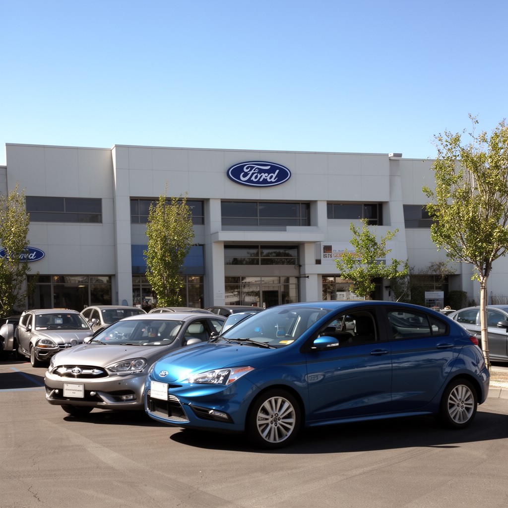 AI-generated illustration of Ford Blue