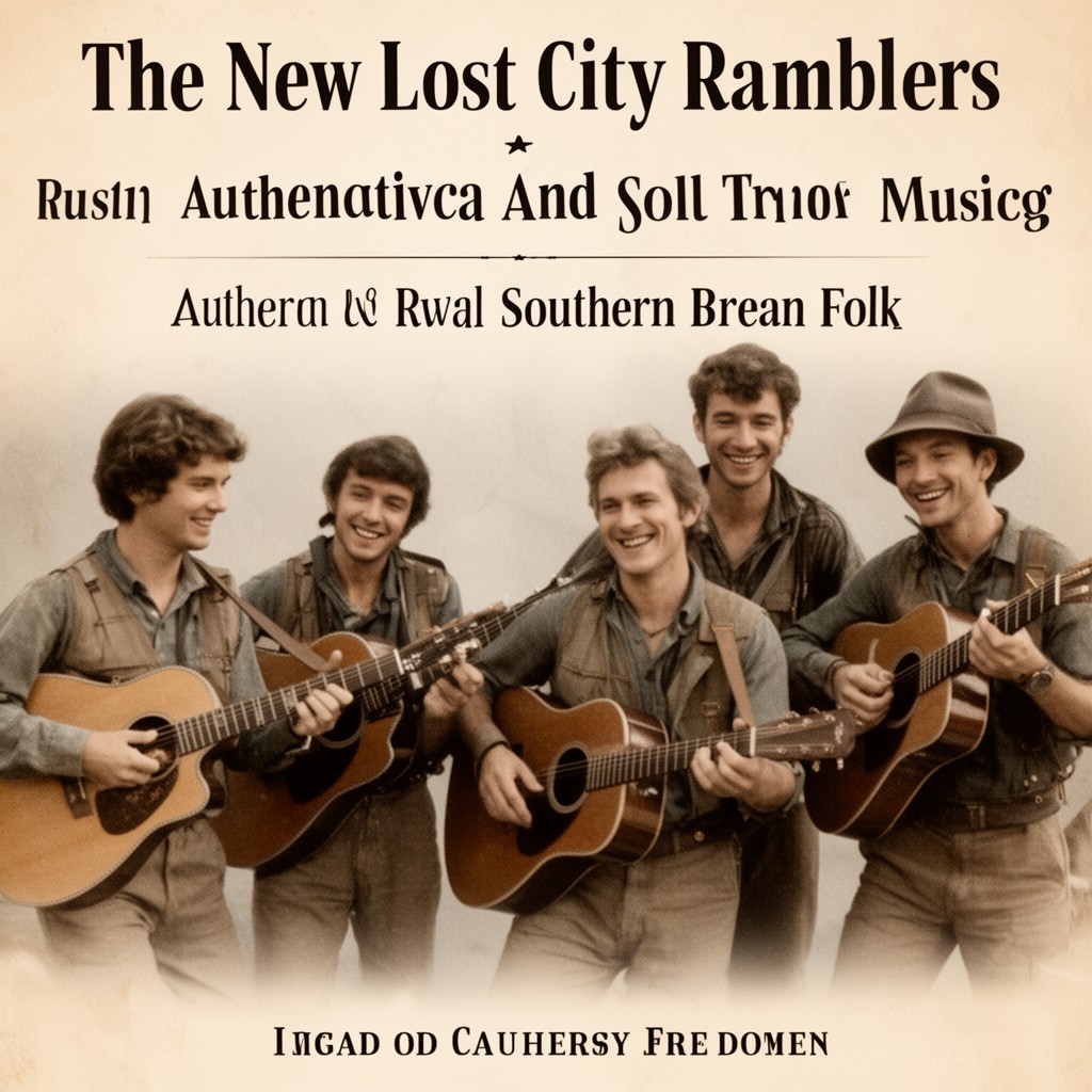 AI-generated illustration of The New Lost City Ramblers