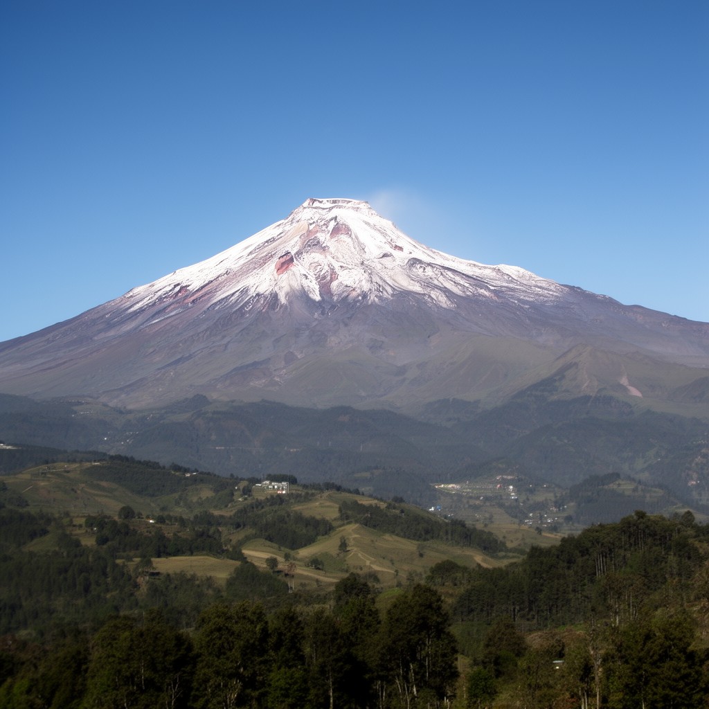 AI-generated illustration of Chimborazo