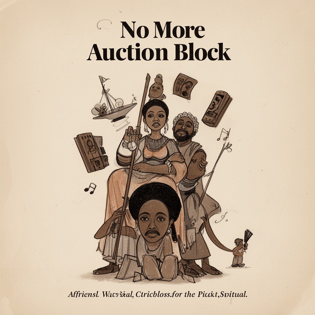 AI-generated illustration of No More Auction Block
