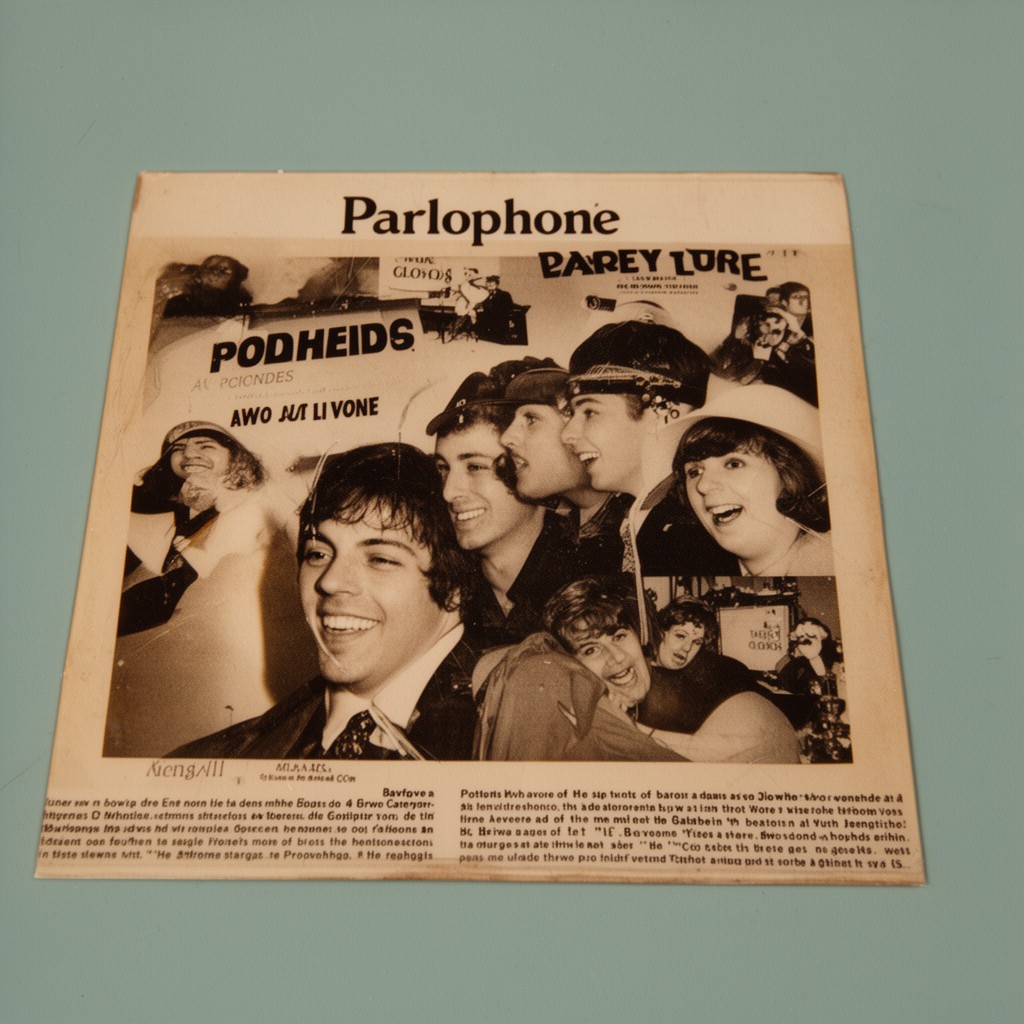 AI-generated illustration of Parlophone