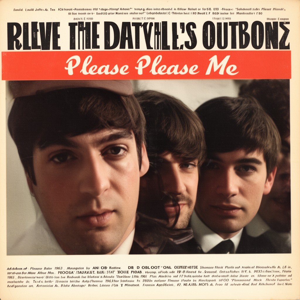 AI-generated illustration of Please Please Me