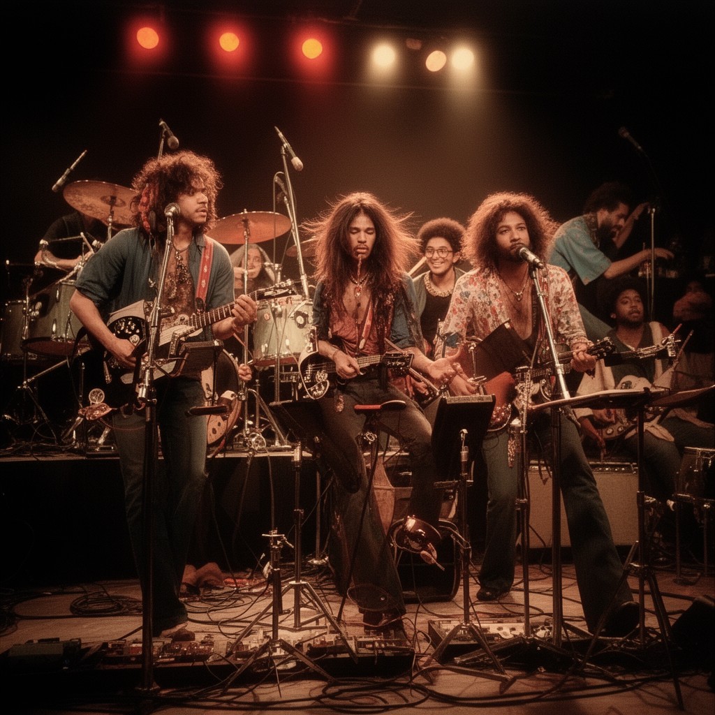 AI-generated illustration of Band of Gypsys
