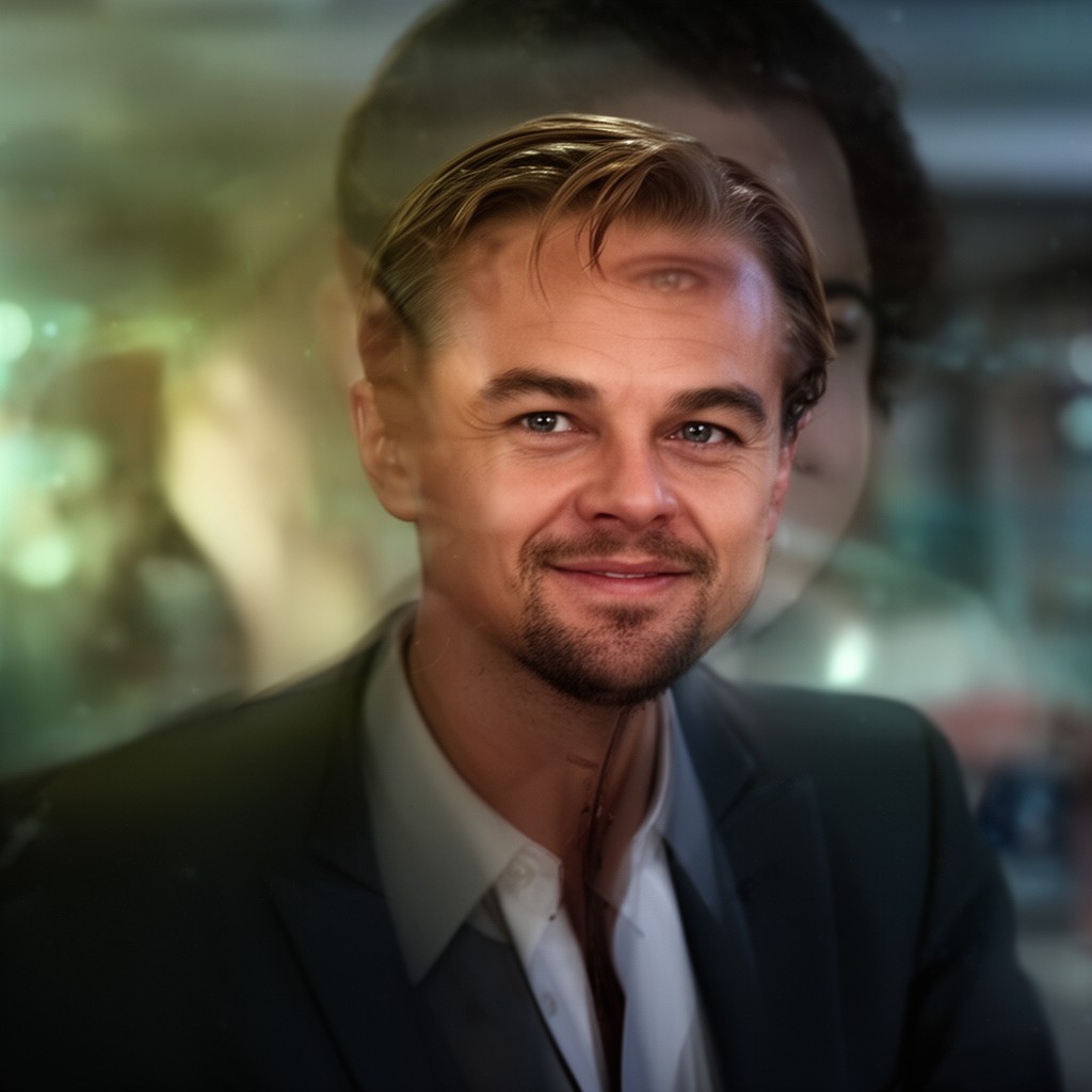 AI-generated illustration of Leonardo DiCaprio