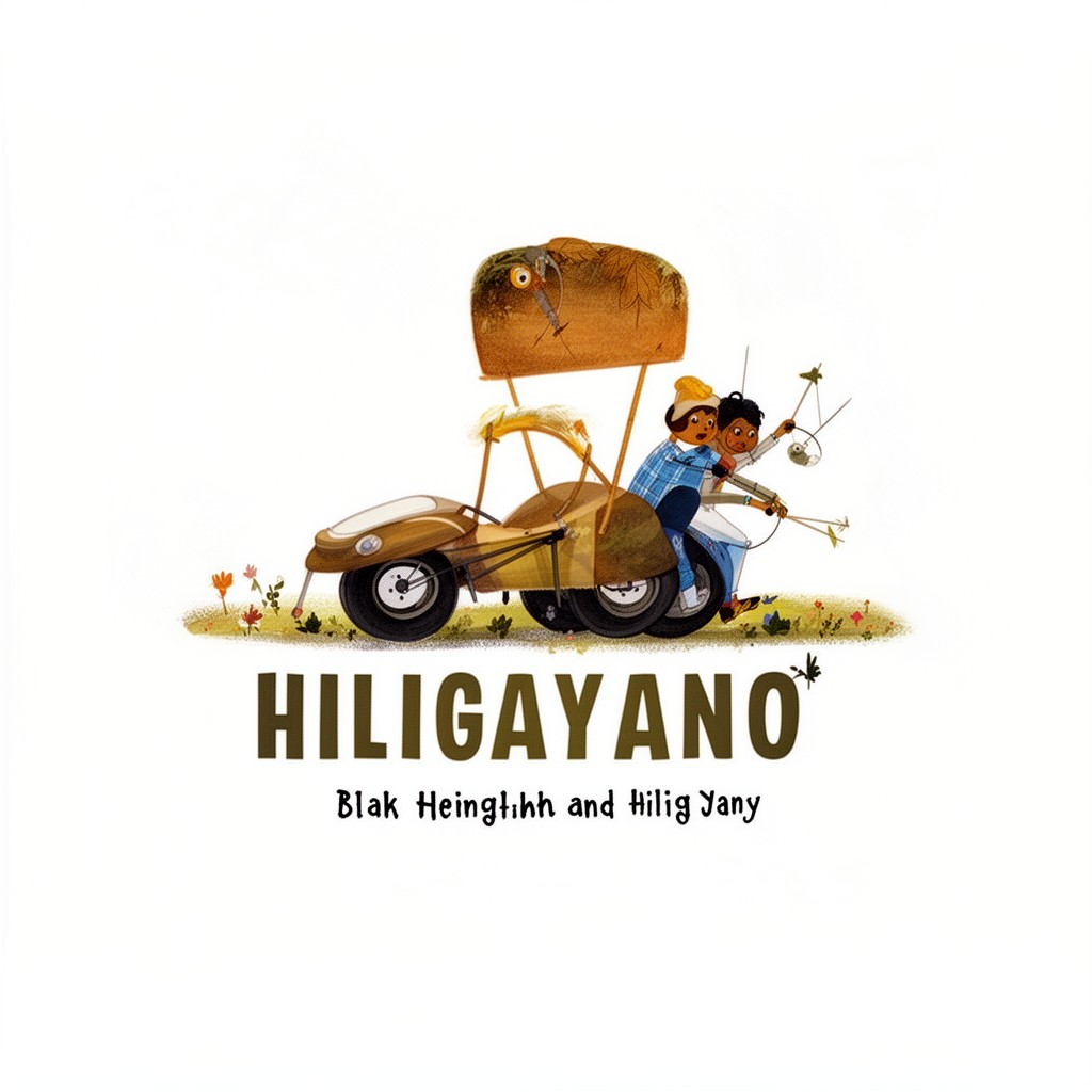 AI-generated illustration of Hiligaynon language