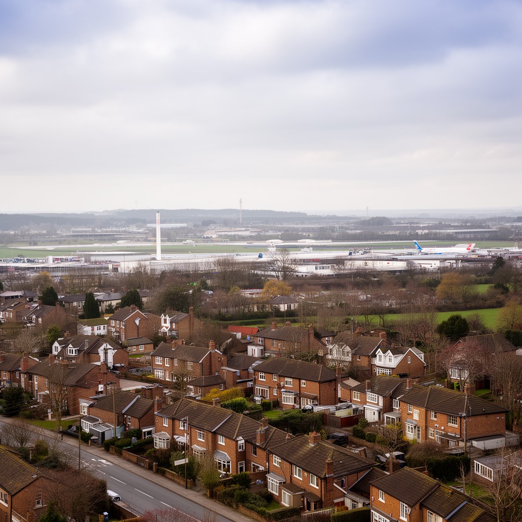 AI-generated illustration of Harlington