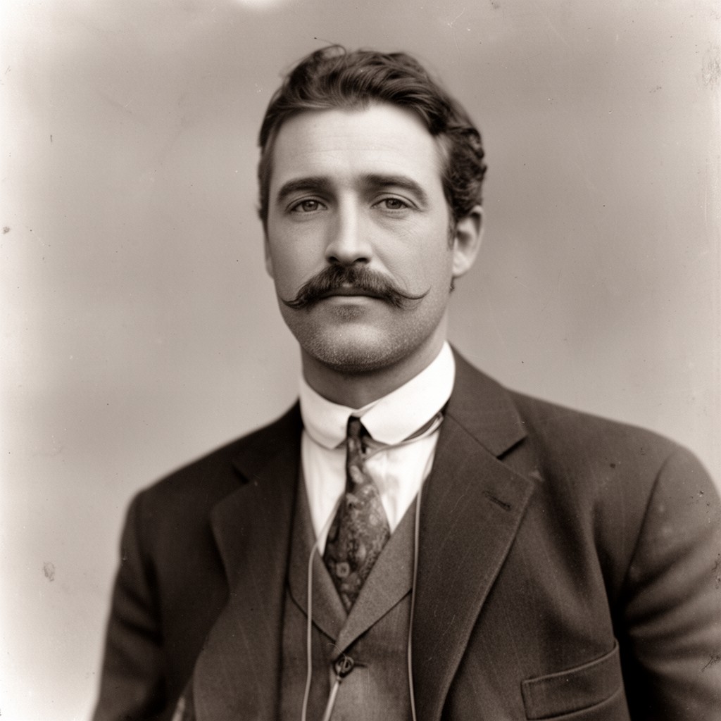 AI-generated illustration of George Field