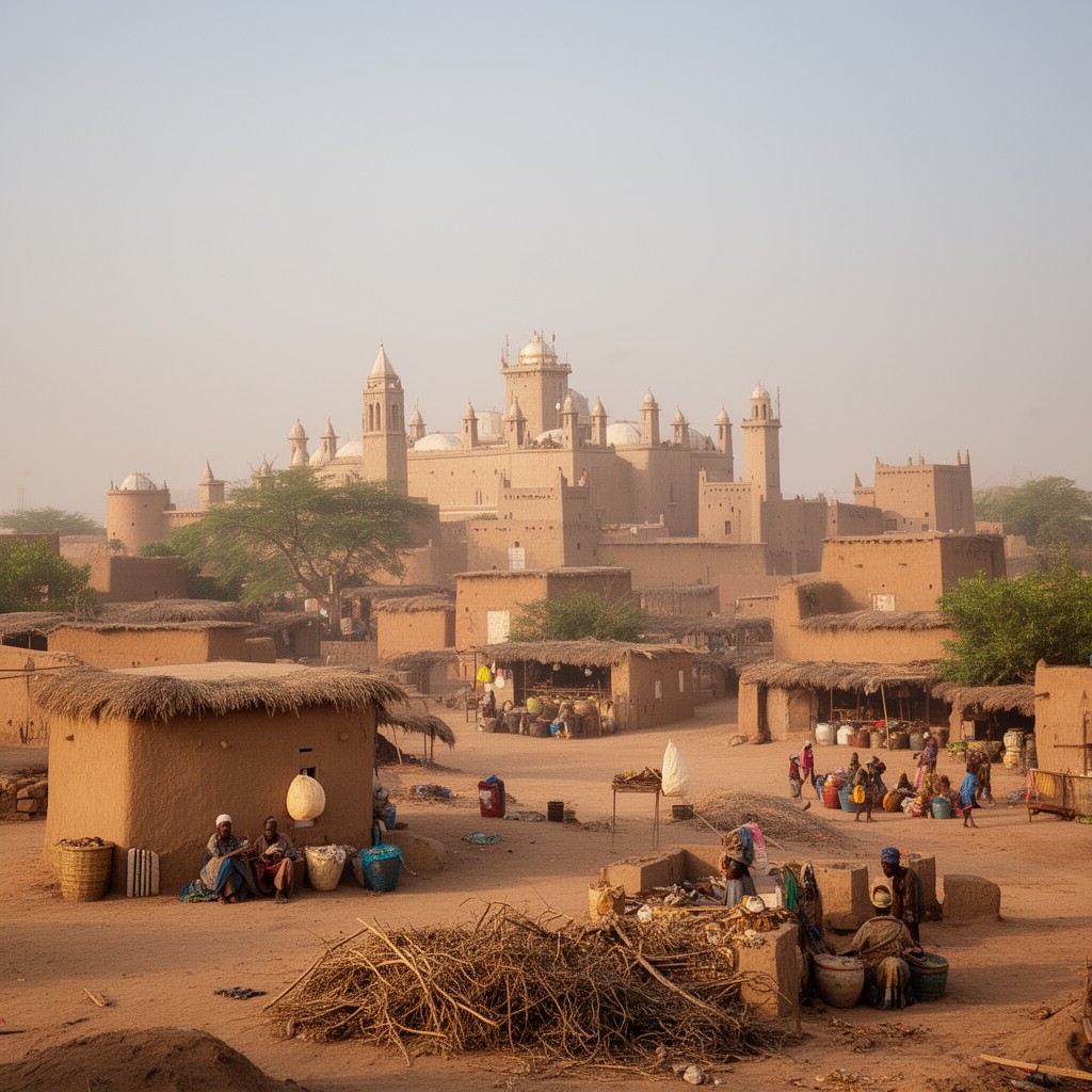 AI-generated illustration of Hausaland