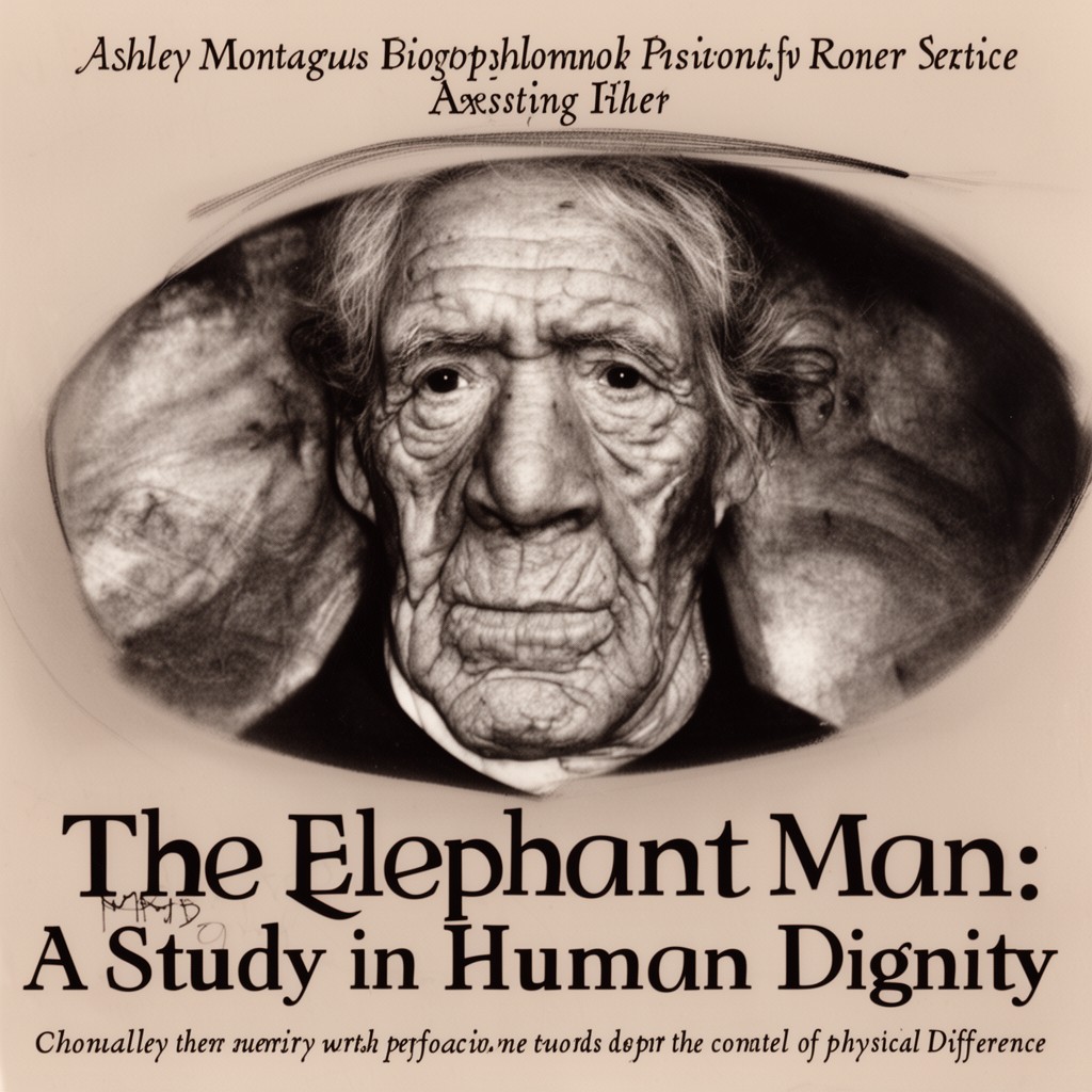 AI-generated illustration of The Elephant Man: A Study in Human Dignity