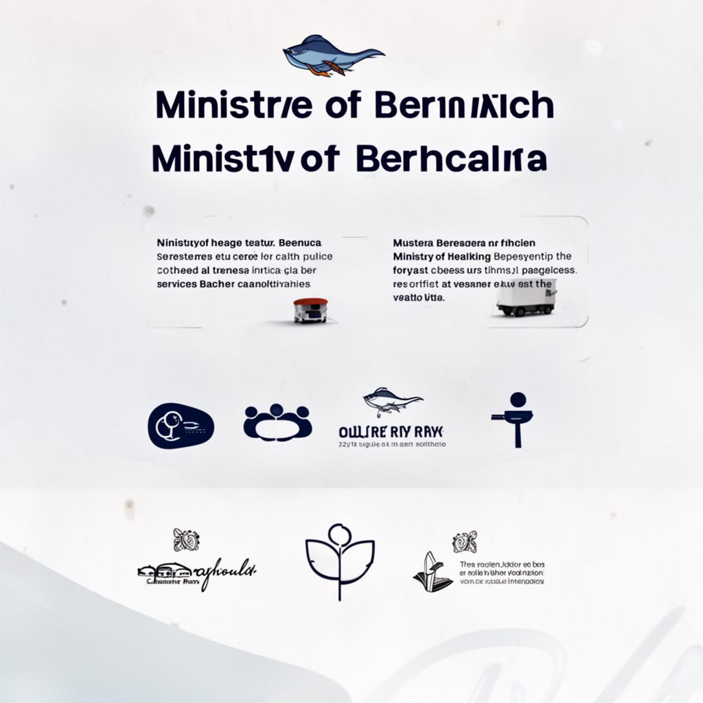 AI-generated illustration of Ministry of Health of Bermuda