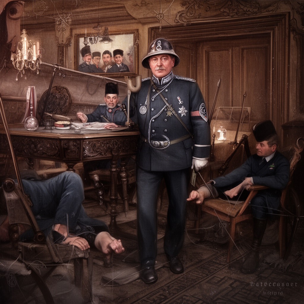 AI-generated illustration of State President of the Protectorate