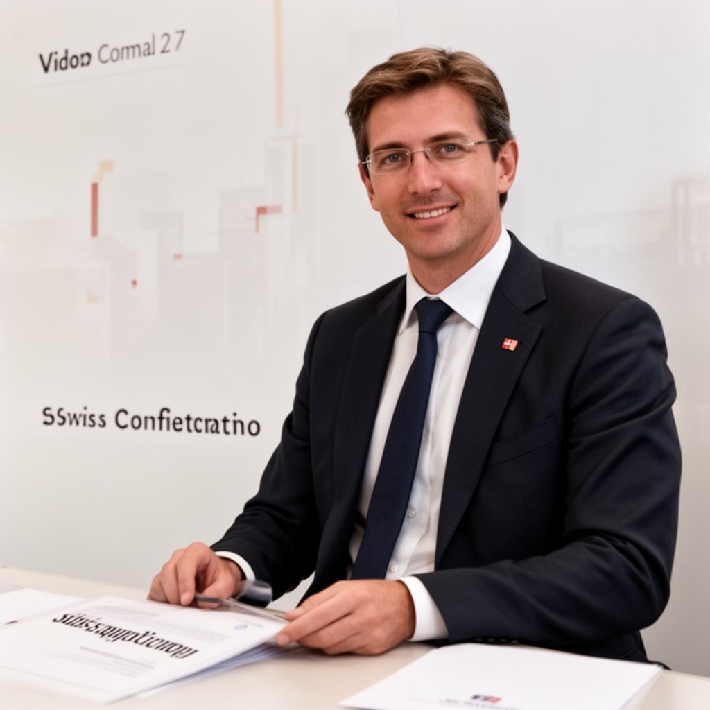 AI-generated illustration of Vice President of the Swiss Confederation