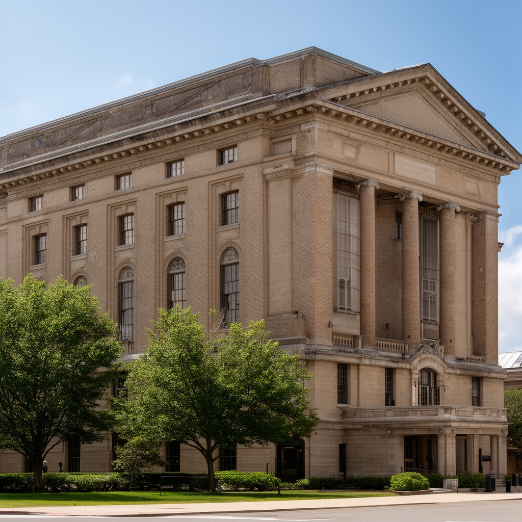 AI-generated illustration of Maine Superior Court