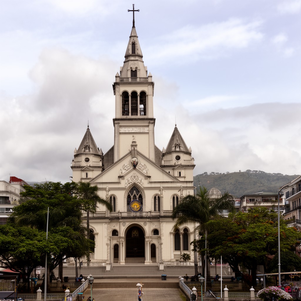 AI-generated illustration of Roman Catholic Archdiocese of Managua
