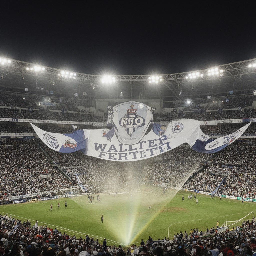 AI-generated illustration of Deportivo Walter Ferretti