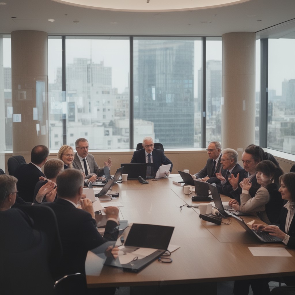 AI-generated illustration of Board of Directors