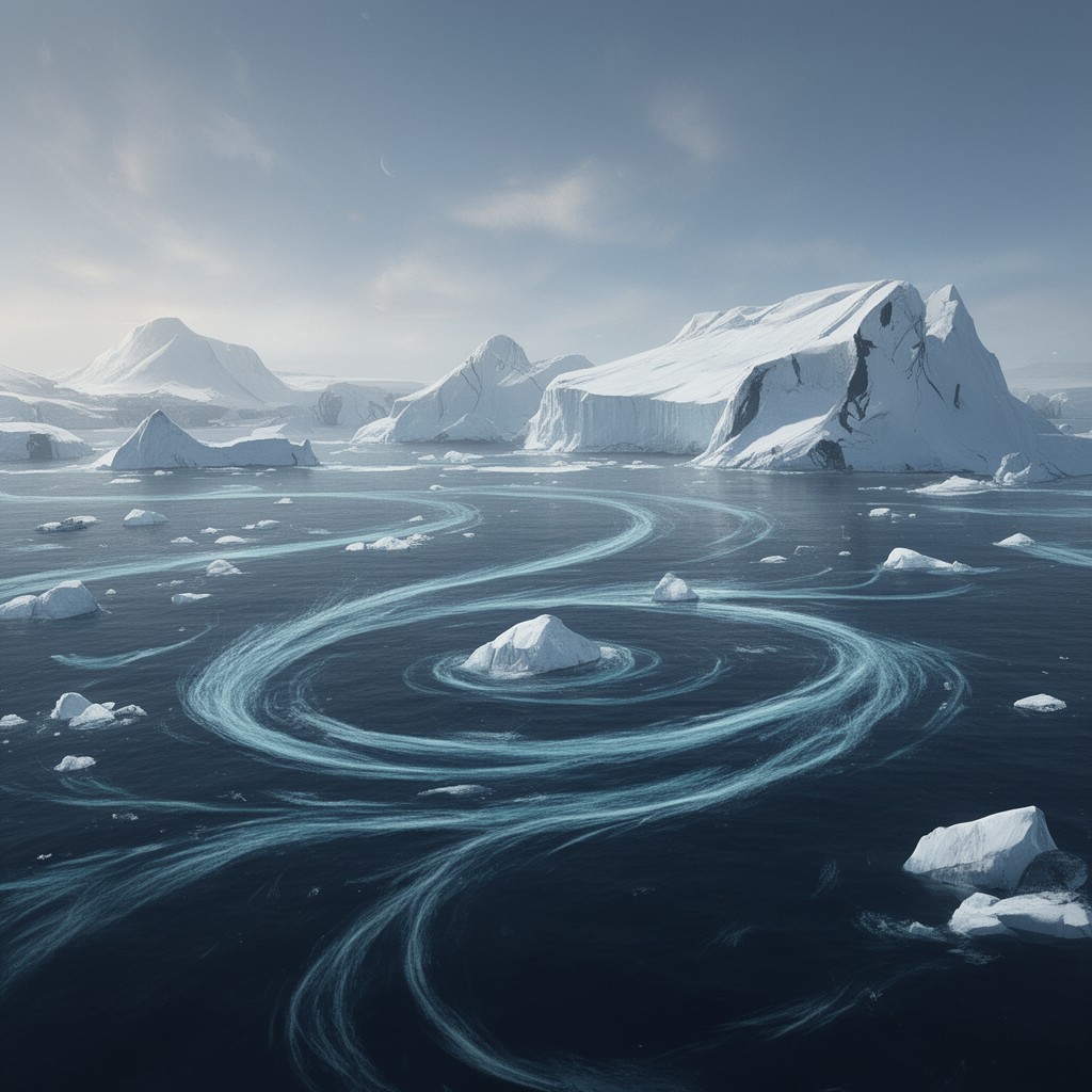 AI-generated illustration of West Wind Drift