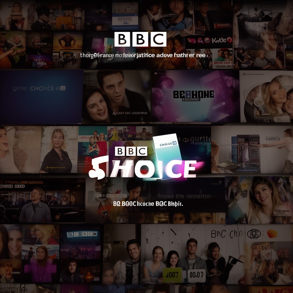 AI-generated illustration of BBC Choice (former channel)