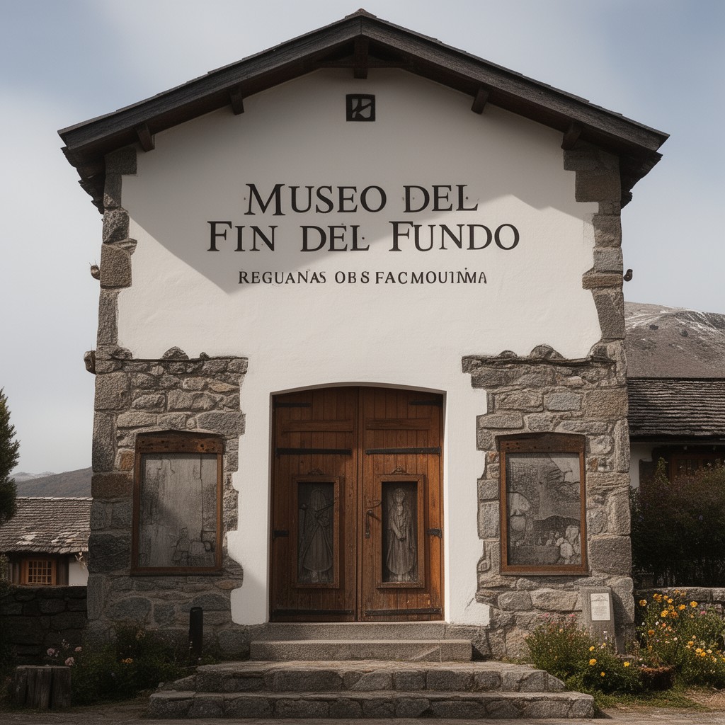 AI-generated illustration of Museo del Fin del Mundo
