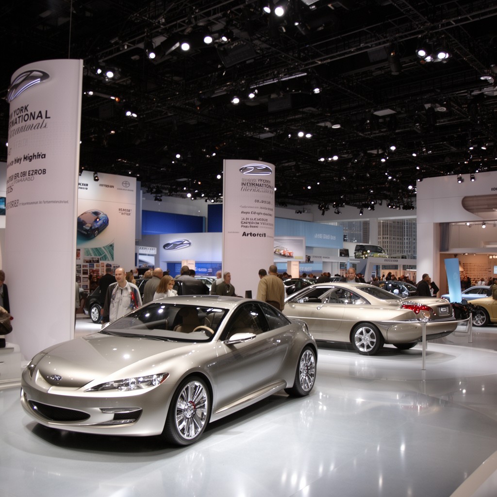 AI-generated illustration of 2006 New York International Auto Show