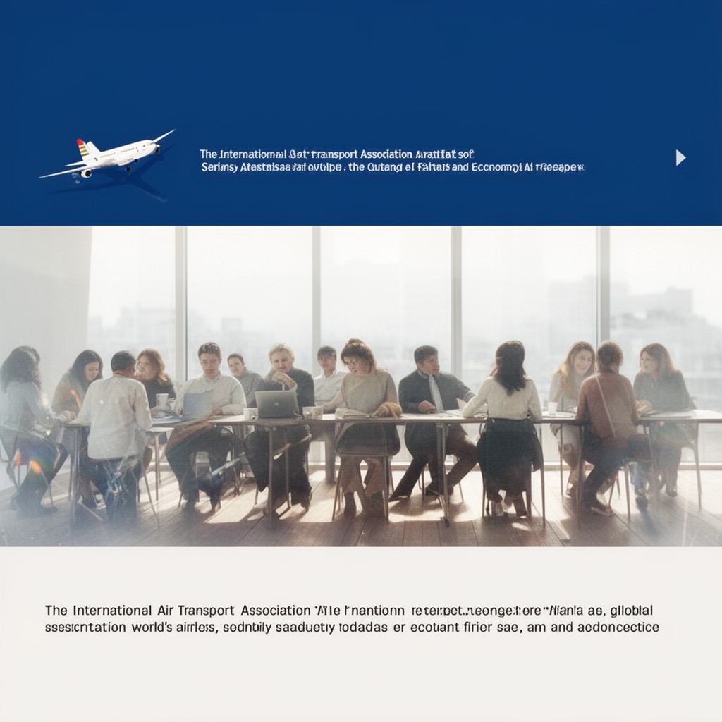 AI-generated illustration of International Air Transport Association
