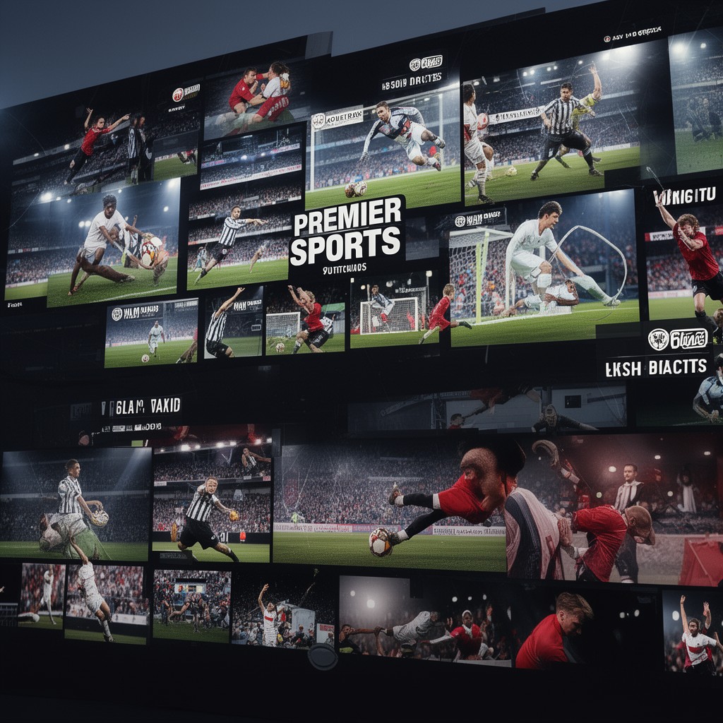 AI-generated illustration of Premier Sports