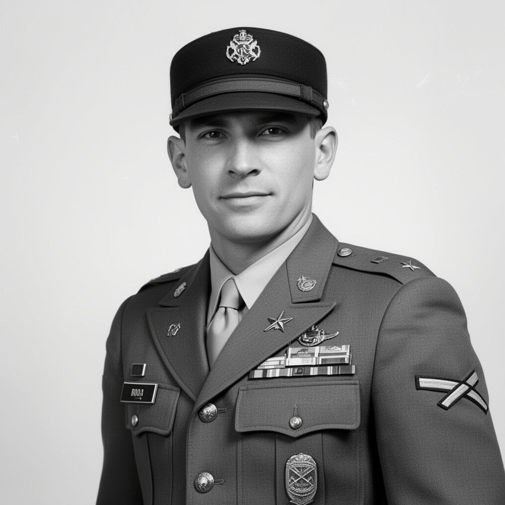 AI-generated illustration of First Lieutenant